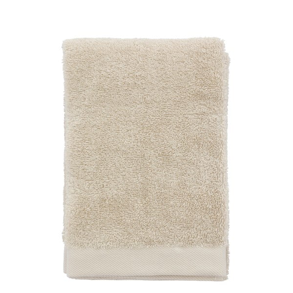 Beež puuvillane froteerätik 50x100 cm Comfort - Södahl