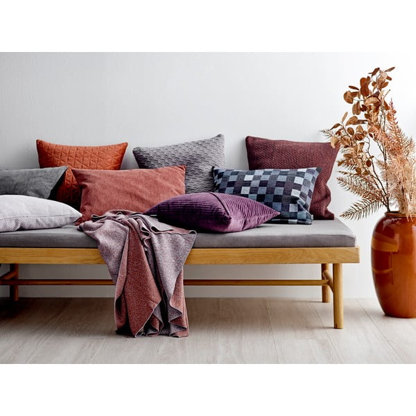 Punane ja oranž puuvillane padi Elsa, 50 x 50 cm Facet - Södahl-image-2