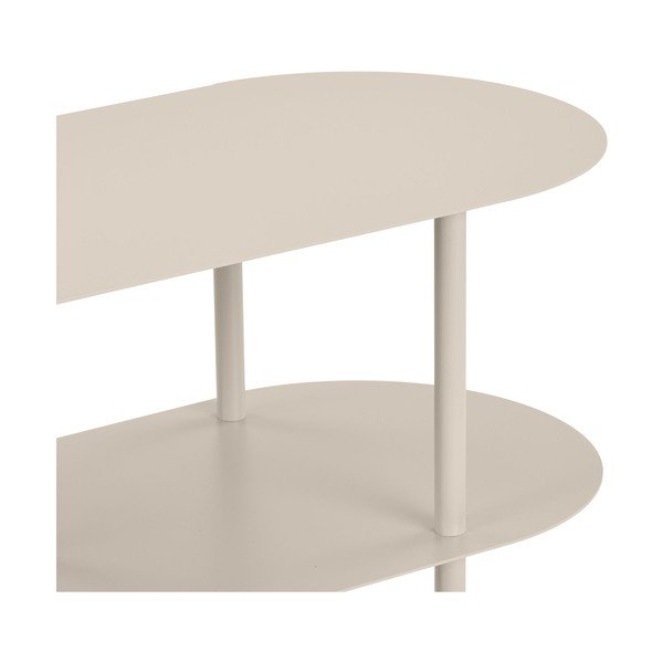 Beež metallist riiul 118x97x31 cm Rieti - House Nordic-image-4