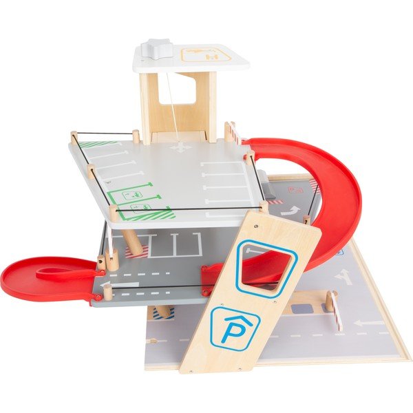 Laste puidust parkla koos autodega Parkla - Legler-image-3