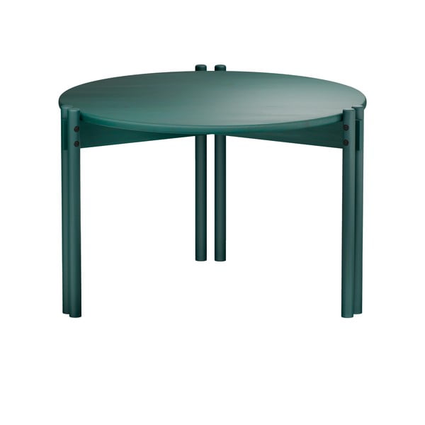 Roheline ümmargune kohvilaud ø 60 cm Sticks - Karup Design