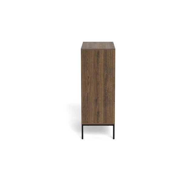Tumeda naturaalse tammepuust kummut 80x110x40 cm Palmdale - Actona-image-3