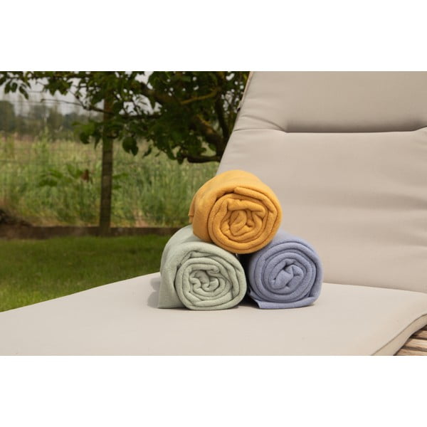 Roheline fliisist tekk 130x160 cm Riso - Tiseco Home Studio-image-3