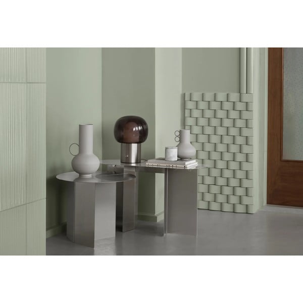 Matt hõbedane roostevabast terasest konsoollaud 35x80 cm Oru - Blomus-image-1