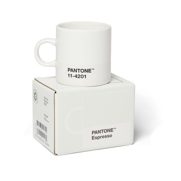 Valge keraamiline espressotass 120 ml Cloud Dancer - Pantone-image-2