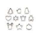 Jõuluteemalised küpsisevormid, 10-osaline komplekt - Blomsterbergs