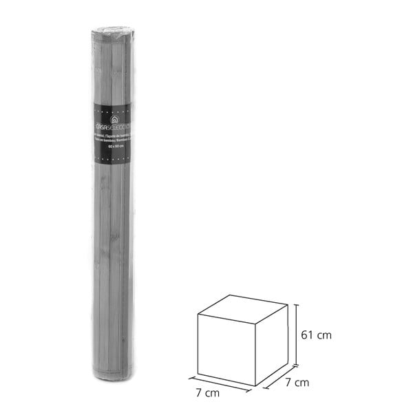 Hall-roheline bambusest vaip 60x90 cm - Casa Selección-image-3