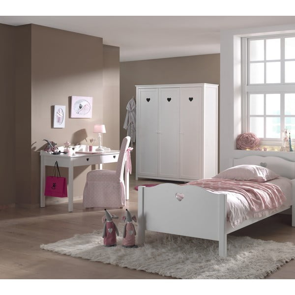 Valge laud, pikkus 60 cm Amori - Vipack-image-1