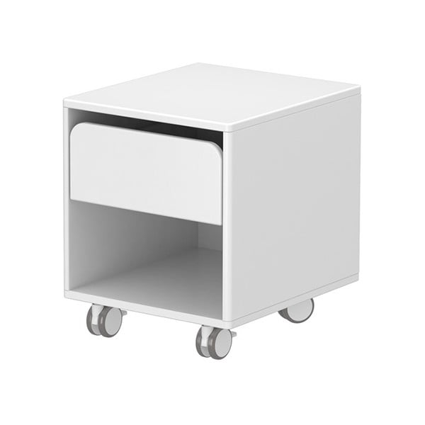 Valge laste öökapp Cabby - Flexa-image-1