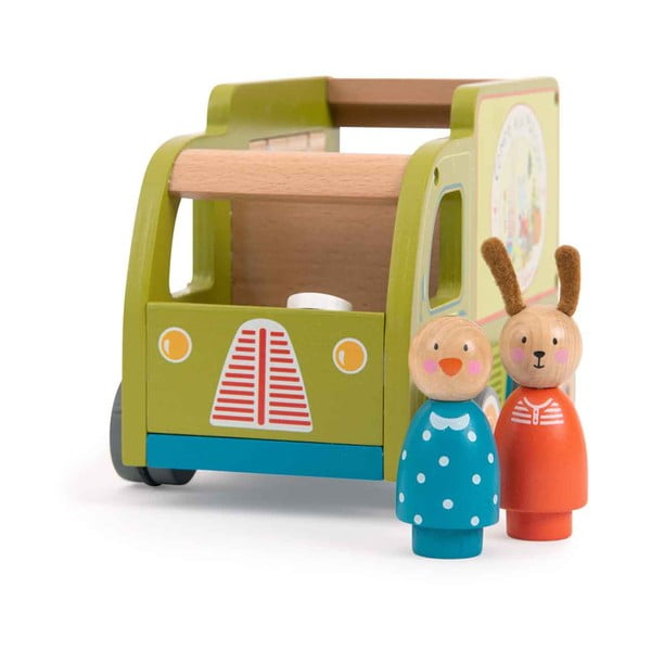 Puidust auto La Grande Famille Food Truck - Moulin Roty-image-2