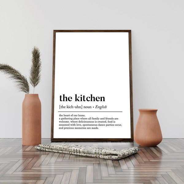 Plakat raamis 50x70 cm Kitchen - Wallity-image-4