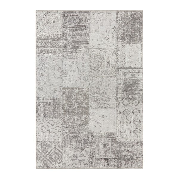 Šedo-krémový koberec Elle Decoration Pleasure Denain, 160 x 230 cm