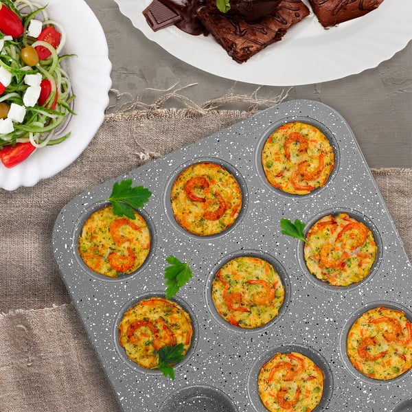 Metallist muffinivorm 26,5x35 cm Grande - Orion-image-1