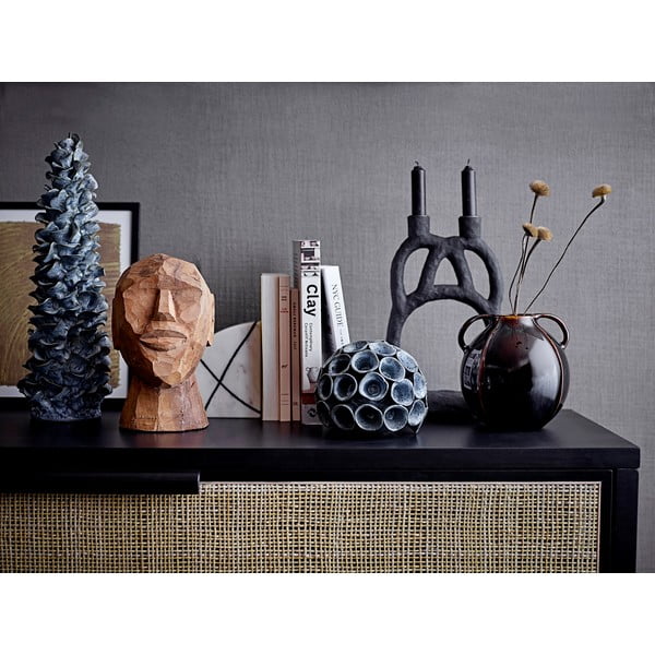 Must küünlajalg, kõrgus 29 cm Ramina - Bloomingville-image-1