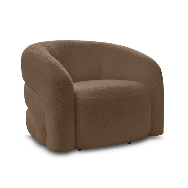 Pruun pöördtool buklé kangast Elina - Bobochic Paris