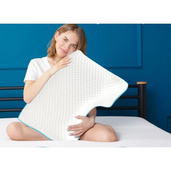 Anatoomiline padi mäluvahutäidisega 40x58 cm - Mila Home-image-1