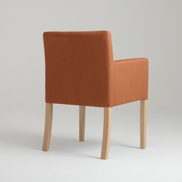 Oranžové křeslo Custom Form Wilton -image-3