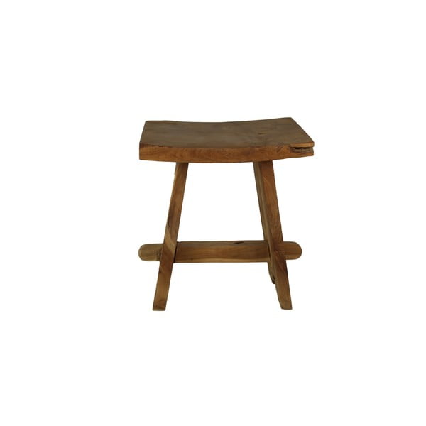 Stolička z neopracovaného teakového dřeva HSM collection Kruk