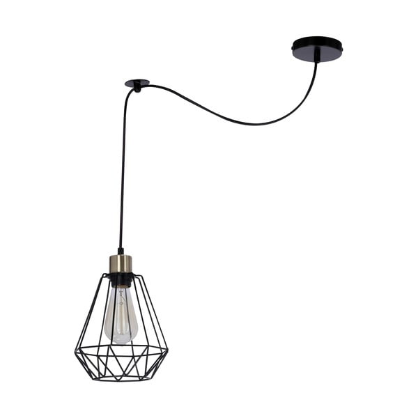 Must metallist rippvalgusti 100x19 cm Primo - Candellux Lighting