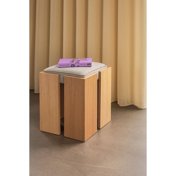 Taburet Forma - Hübsch-image-1