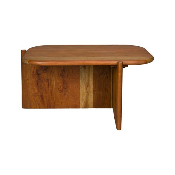 Akaatsiapuidust diivanilaud 50x75 cm Feller - Dutchbone