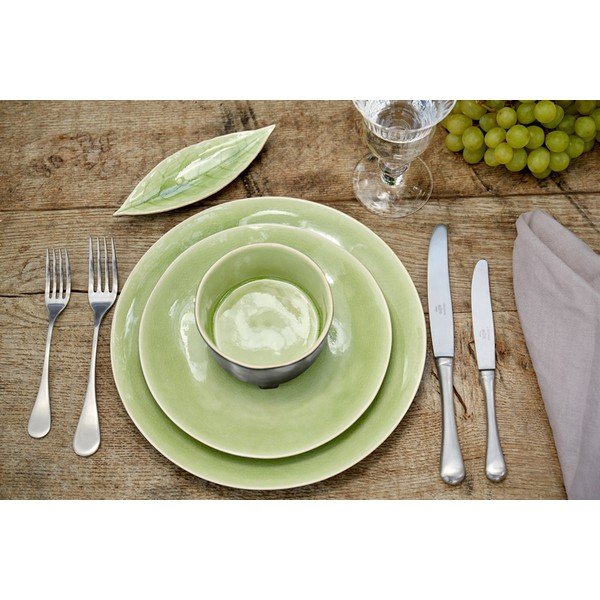 Heleroheline-must kiviplaadist kauss jalgadel , ⌀ 14 cm Riviera - Costa Nova-image-3