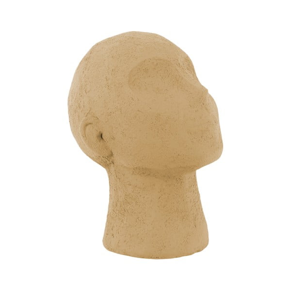 Liivakarva pruun dekoratiivne Face Art figuur, kõrgus 22,8 cm Art Up - PT LIVING-image-1
