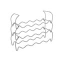 Kolmetasandiline hoidik 12 veinipudelile Vein, pikkus 45 cm - Metaltex