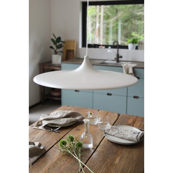 Beež metallist hämardatav LED-ripatslamp ø57x13 cm Beam - Markslöjd-image-1