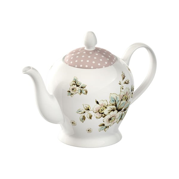 Porcelánová čajová konvice Cottage Flower, 1200 ml