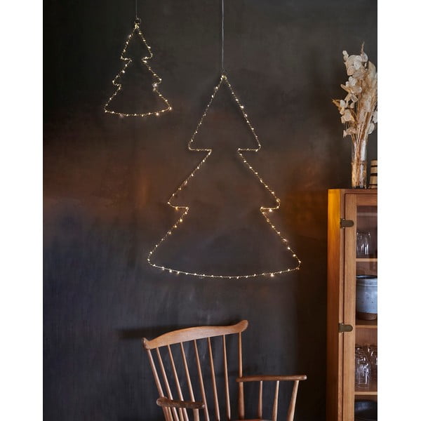 Valge rippuv LED jõulukaunistus Liva - Sirius-image-2