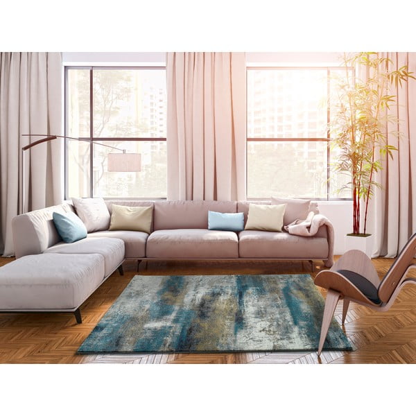 Sinine vaip Kalia Abstrakt, 140 x 200 cm - Universal-image-1