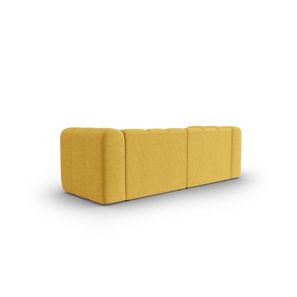 Kollane diivan 228 cm Lupine - Micadoni Home-image-4