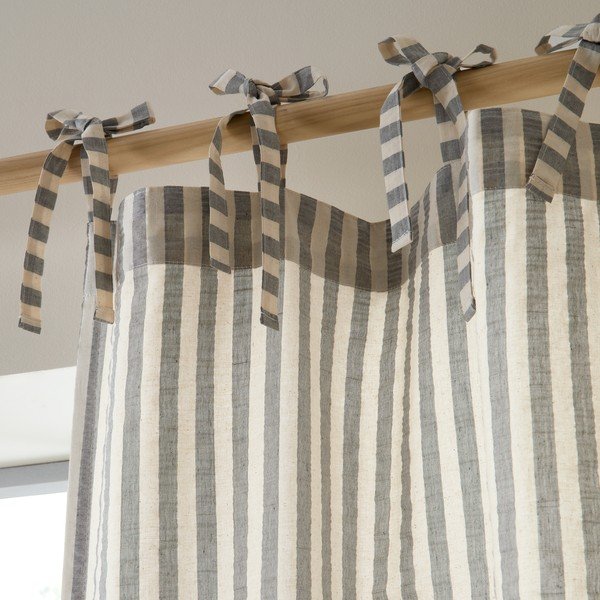 Hall kardin 140x229 cm Zanzibar Woven Stripe - Pineapple Elephant-image-2