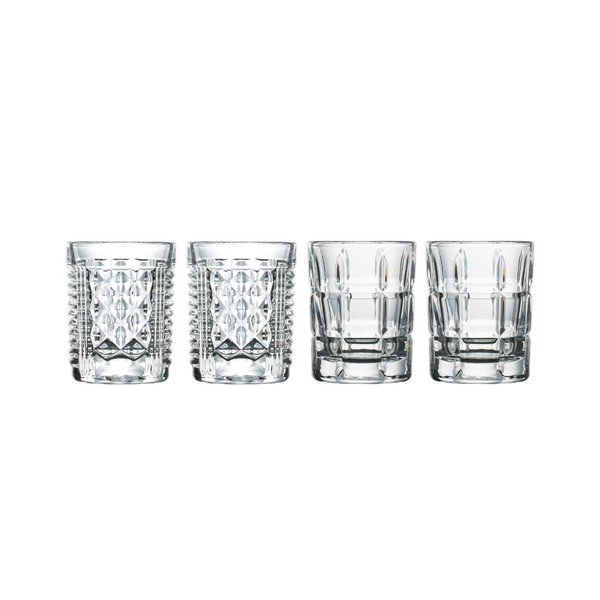4 klaasi komplektis, 40 ml jookidele Mix - La Rochére