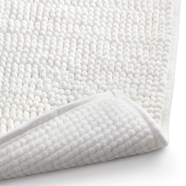 Valge vannitoamatt 50x80 cm - Rayen-image-1