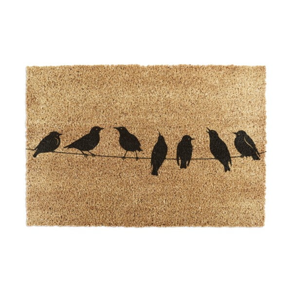 Kookosmatt 40x60 cm Birds On a Wire - Artsy Doormats