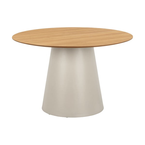 Ümmargune tammespoonist söögilaud ø 120 cm Soli - Actona-image-3