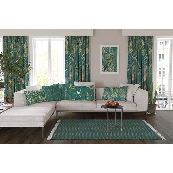 Roheline kardin Linnud, 140 x 270 cm Jungle - Mike & Co. NEW YORK-image-1