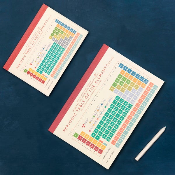 Märkmiku formaat A6 Periodic Table - Rex London-image-4