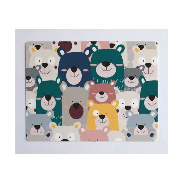 Podložka na stůl Little Nice Things Bears, 55 x 35 cm