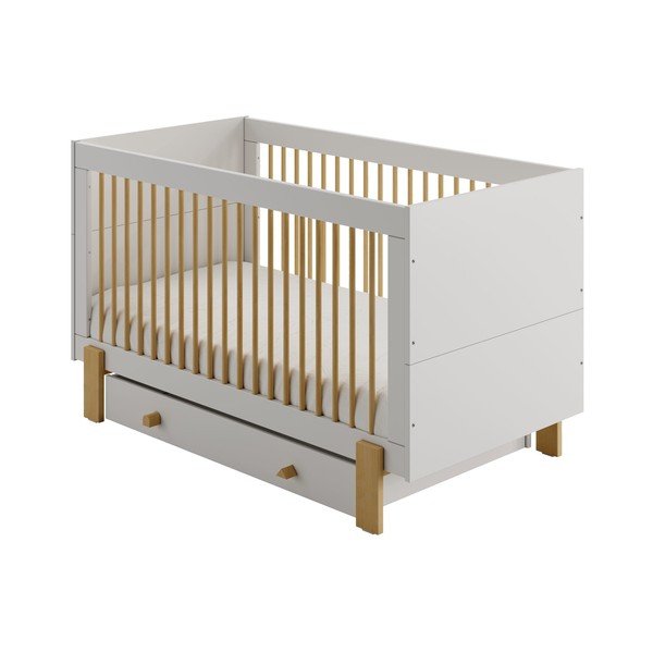 Helehall võrevoodi 70x140 cm Cube - Pinio-image-4