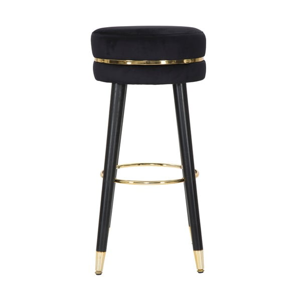 Mauro Ferretti Nero/Kuldne must baarijalg Paris - Mauro Ferretti-image-3