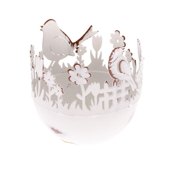 Metallist dekoratiivne munade hoidja lindudega - Dakls