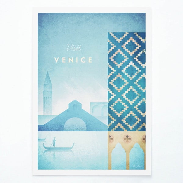 Poster , 50 x 70 cm Venice - Travelposter