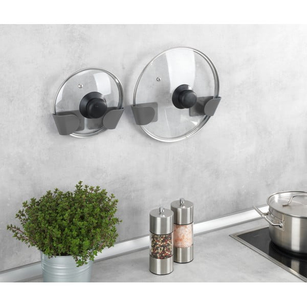 Isekinnituvad plastist kaanehoidjad 8-st komplektis - Wenko-image-3