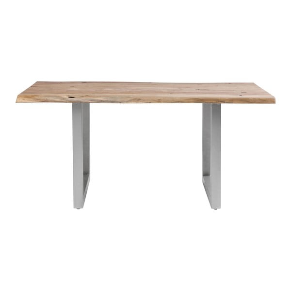 Jídelní stůl s deskou z akáciového dřeva Kare Design Nature, 160 x 80 cm