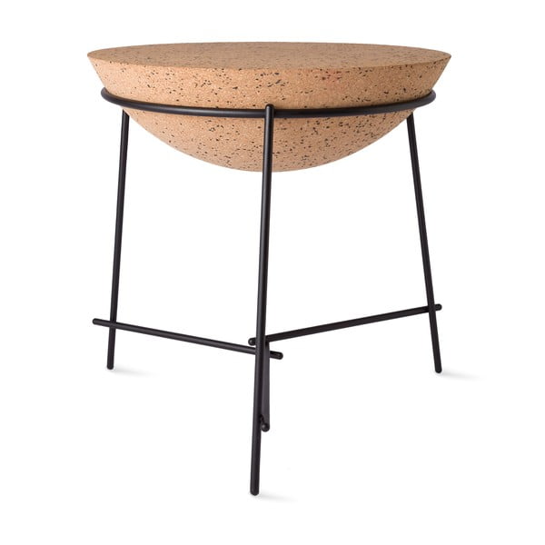 Černý odkládací stolek  Petite Friture Basil Sphere