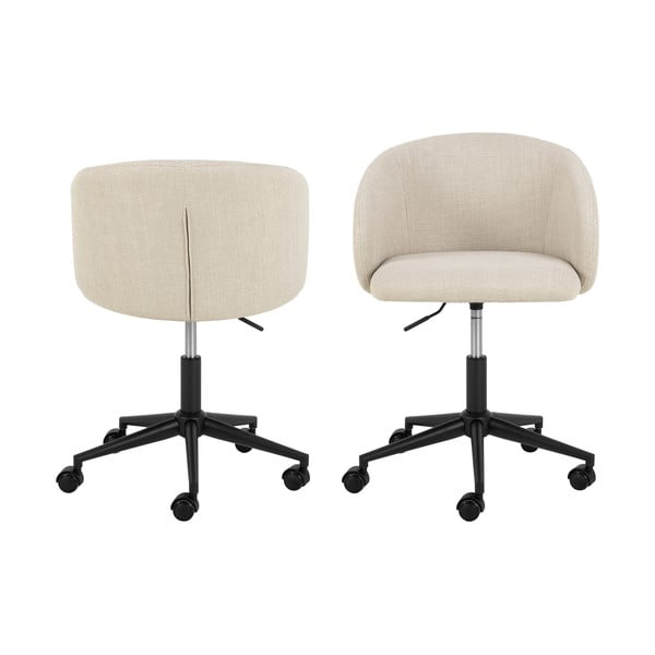 Beež kontoritool Eleanor - Actona-image-4