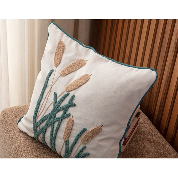 Linaseguga dekoratiivpadi 43x43 cm - Mila Home-image-2